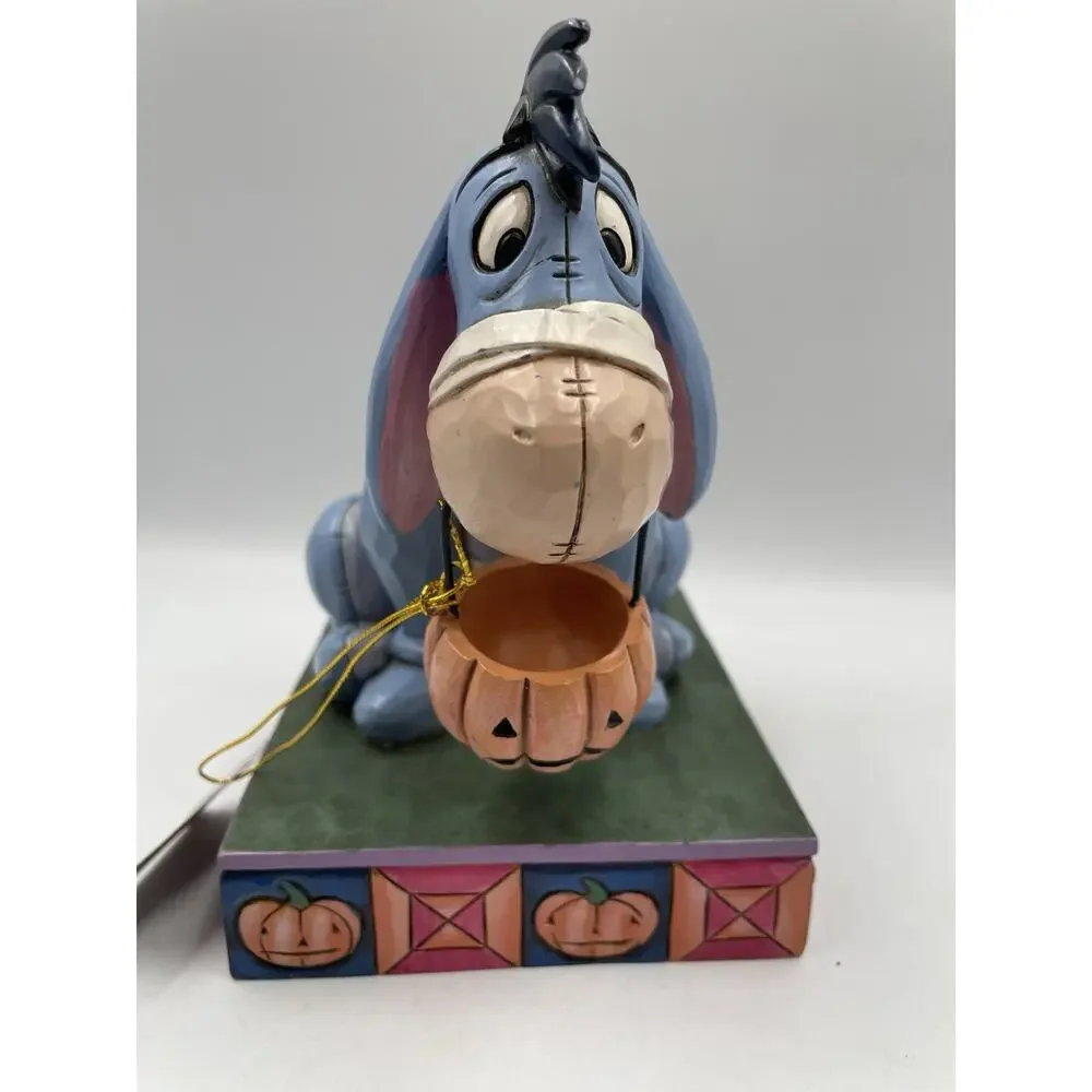Enesco Disney Traditions Jim Shore Eeyore Mummy Costume Pumpkin Figurine NEW - Picture 2 of 8